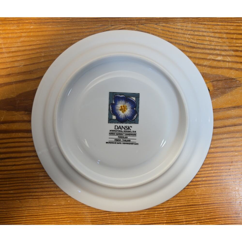 Dansk Nordic Garden Floral Lattice Portugal Cup and Saucer Set - Picture 4 of 11